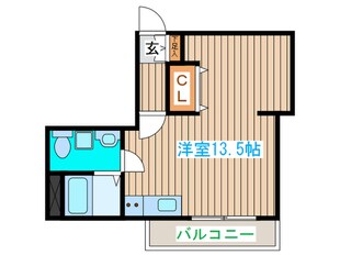 メリディアンなないろの里伍番館の物件間取画像